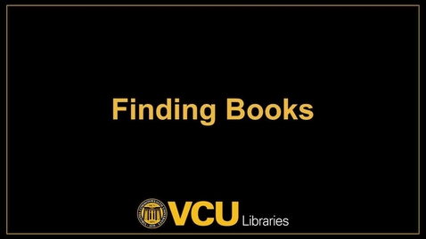 Thumbnail for Finding Books