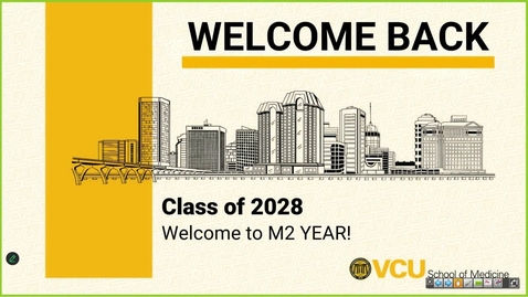 Thumbnail for 250728 - M2 - 1pm -  Office of Medical Education Announcements + Assessments during the M2 Year 