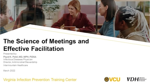 Thumbnail for The Science of Meetings &amp; Effective Facilitation