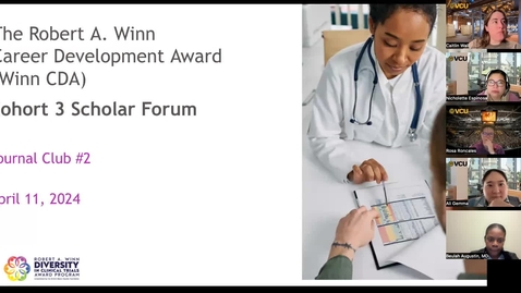 Thumbnail for Winn CDA Cohort 3 Scholar Forum #17 (4/11/24)