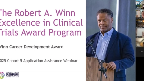 Thumbnail for Winn CDA C5 Application Assistance Webinar #3 - 4/8/2025