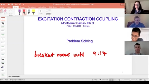 Thumbnail for entry 200925-M1-9am-PHYS-Skeletal Muscle 3 &amp; 4 Problem Solving-Samso