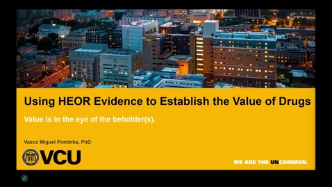 Thumbnail for [P3] PHAR 621 Pharmacoeconomics