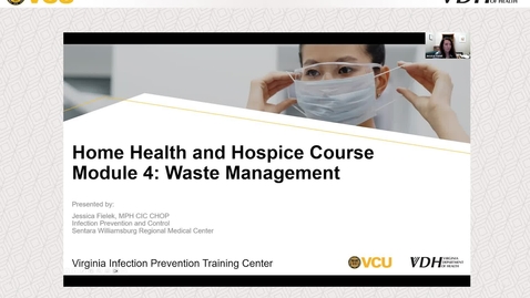 Thumbnail for IPC for Home Health and Hospice Module 4:  Waste Management