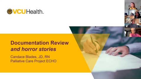 Thumbnail for Palliative ECHO: Document review &amp; horror stories (May 2020)