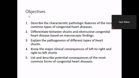 Thumbnail for entry 210901-M2-11AM-CARD-Pathology of Congenital Heart Disease-Pillapa