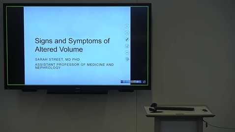 Thumbnail for 241001 - M2 - 10AM - RENL - Clinical Signs &amp; Symptoms of Altered Volume
