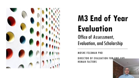 Thumbnail for entry End of M3 Evaluation - AES