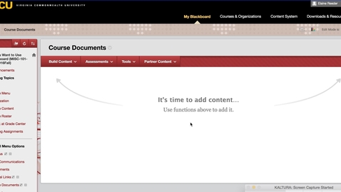 Thumbnail for Adding an image in content