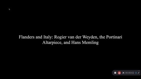 Thumbnail for Flanders and Italy: Rogier van der Weyden, the Portinari Altatpiece, and Hans Memling