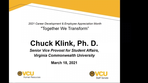 Thumbnail for entry VCU Leaders - Chuck Klink - 3.18.2021