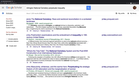 Thumbnail for Google Scholar: testing your search strategy