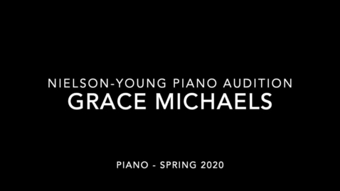 Thumbnail for entry Nielson-Young - Michaels, Grace SP 20