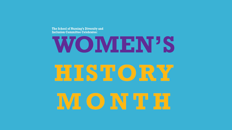 Thumbnail for entry Women's History Month Celebration