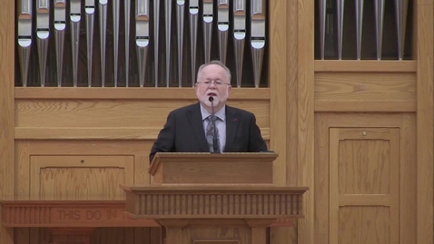 Thumbnail for W.C. Dobbs Endowed Lectureship: Dr. William H. Bellinger -- &quot;A School of Prayer&quot;