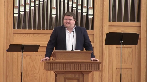 Thumbnail for Ryan McCoy: Outstanding Student Preacher - &quot;Tedious Testimony&quot;
