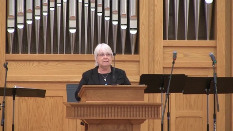 Thumbnail for entry Truett Chapel, Reverend Kathy Reid (10.8.19)