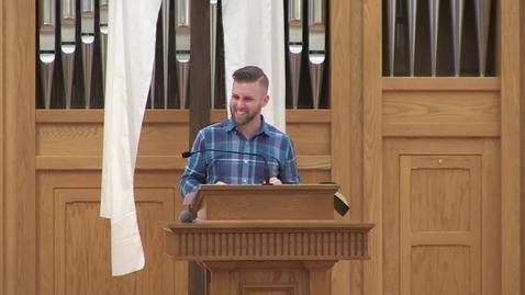 Thumbnail for entry Student Awards Chapel feat. Scotty Swingler Preaching