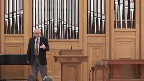 Thumbnail for Science and Christian Ministry Conference - Dr. John Walton Workshop