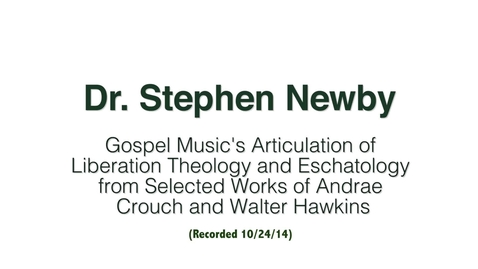 Thumbnail for Dr. Stephen Newby