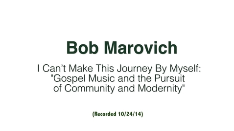 Thumbnail for Bob Marovich