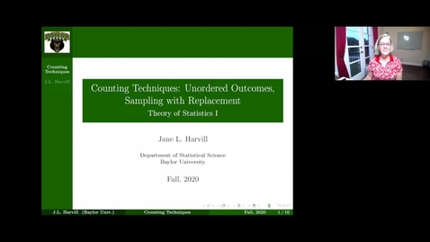 Thumbnail for entry Counting Techniques: Unordered Outcomes when Sampling with Replacement