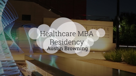 Thumbnail for entry What makes Baylor's Healthcare MBA Standout?