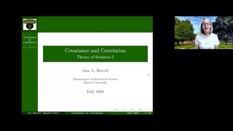 Thumbnail for entry Covariance and Correlation