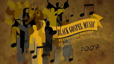 Thumbnail for entry Black Gospel Archive Promo