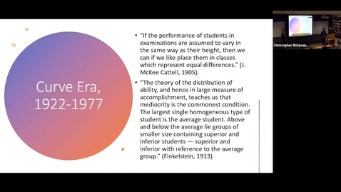 Thumbnail for entry SET Fall 2023--What Do Grades Mean to Students?