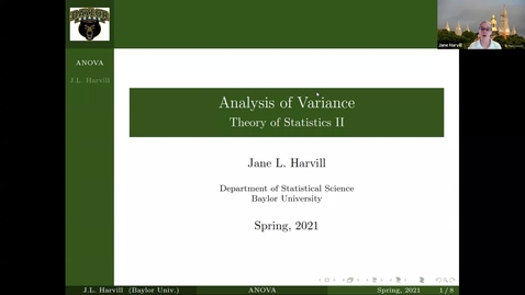 Thumbnail for Introduction to Oneway Analysis of Variance (ANOVA)