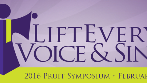 Thumbnail for 2016 Pruit Symposium: Music and Worship from Hallelujah to Hip-Hop