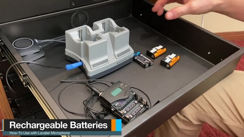 Thumbnail for entry Type 1 Classroom - How to Use Rechargeable Battery Packs