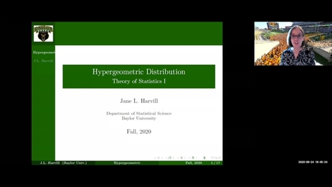 Thumbnail for Hypergeometric Distribution