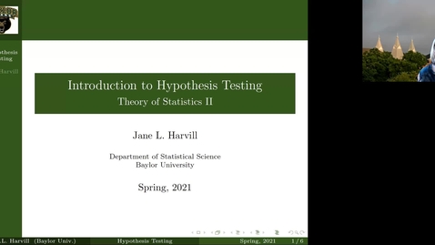 Thumbnail for entry Introduction to Hypothesis Testing