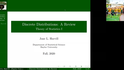 Thumbnail for entry Discrete Distributions: A Review