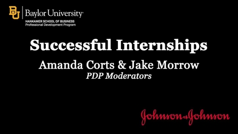 Thumbnail for entry Successful Internships - 2020