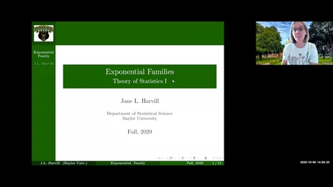 Thumbnail for entry Exponential Families