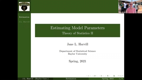Thumbnail for entry Estimation of Model Parameters