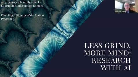 Thumbnail for 30-Minute Mastery Fall 2025 Less Grind, More Mind: Research with AI