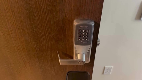 Thumbnail for How to Unlock Residence Hall Room with Mobile Phone