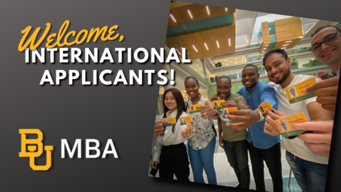 Thumbnail for International Applicant Information Session