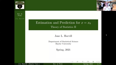 Thumbnail for Estimation and Prediction for a Specific Value of x