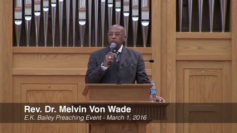 Thumbnail for Rev. Dr. Melvin Von Wade - &quot;Living with a Limp&quot; - Session 2