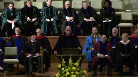 Thumbnail for Dr. Gloer Commencement Sermon - Spring 2018