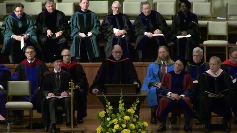 Thumbnail for entry Dr. Gloer Commencement Sermon - Spring 2018