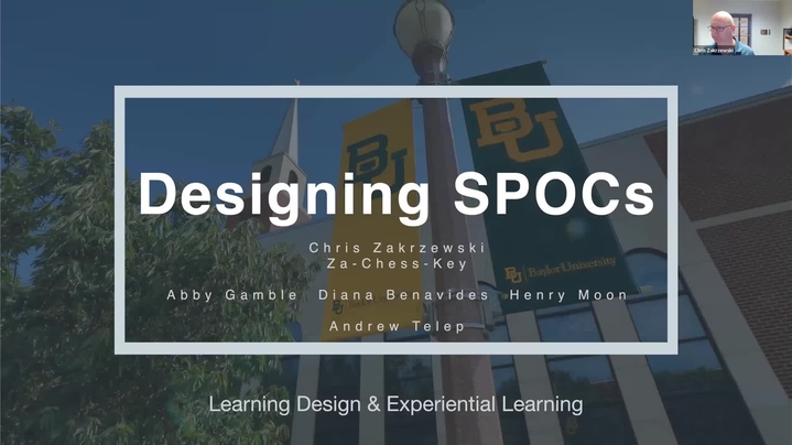 Thumbnail for channel Baylor Learning Design