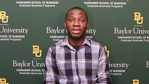 Thumbnail for entry Scholarships for the Baylor MBA