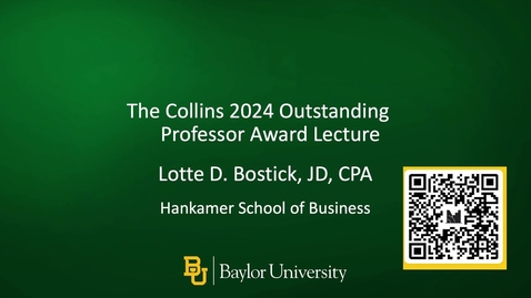 Thumbnail for 2024 Collins Award Lecture