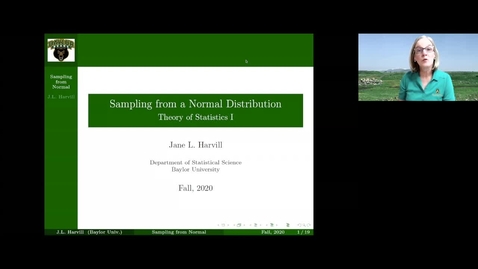 Thumbnail for Sampling from a Normal Distribution
